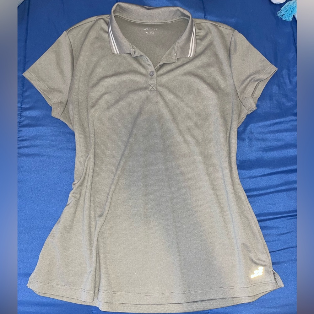 ONLY WORN ONCE! BCG POLO SHIRT XL in GRAY